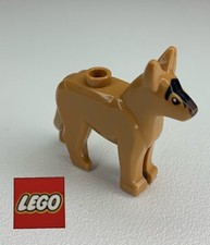 1 x Lego 92586 Dog Alsatian German Shepherd Police Dog with Black Markings - 6B