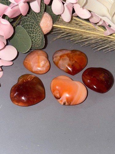 Carnelian hearts the - hearts, of
