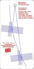 Cartridge arc protractor for - arc,