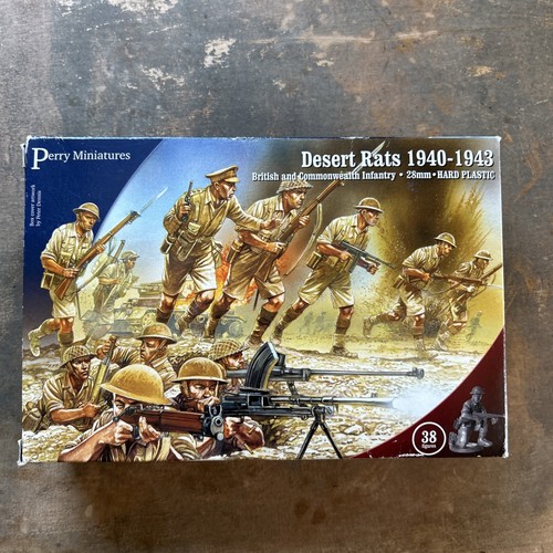 Perry miniatures ww2 - miniatures, desert