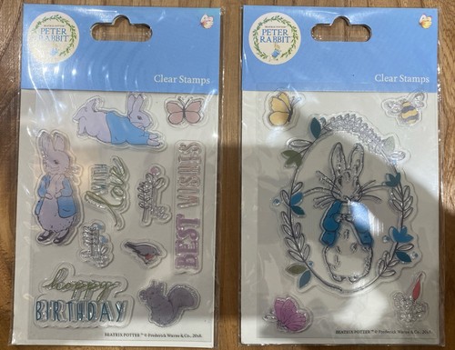 Peter rabbit craft stamps set - peter,