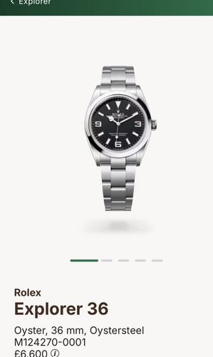 Rolex explorer 114270 black - explorer,