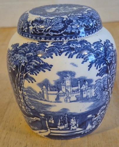 Mason ironstone lidded jar - mason's,