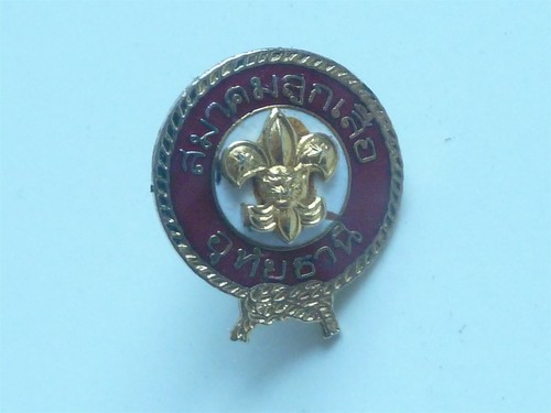 Thailand boy scouts enamel tie - boy,