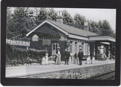 Tintern railway station - railway,