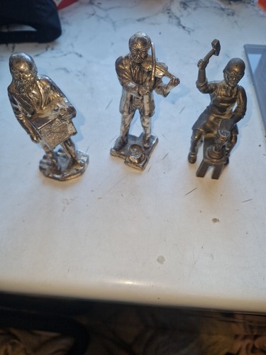 Silver plated pewter - pewter, 3