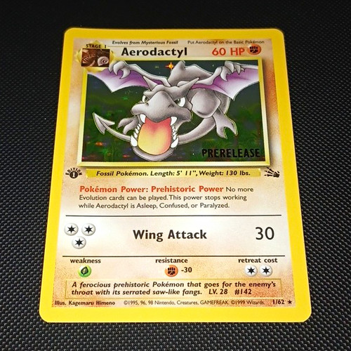 Aerodactyl fossil stamped - aerodactyl,