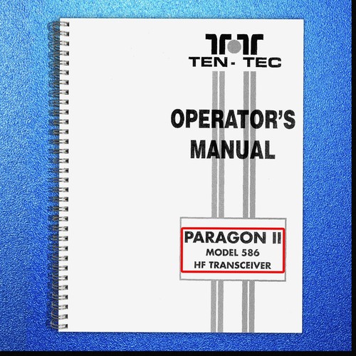 Ten tec paragon model 586 - paragon,