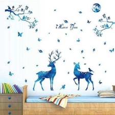 3D Deer Wall Art Stickers Wall