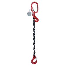 Grade 8 1-Leg Chain Sling 10MM With Sling Hook Lifting WLL 3.15T  + Shorteners