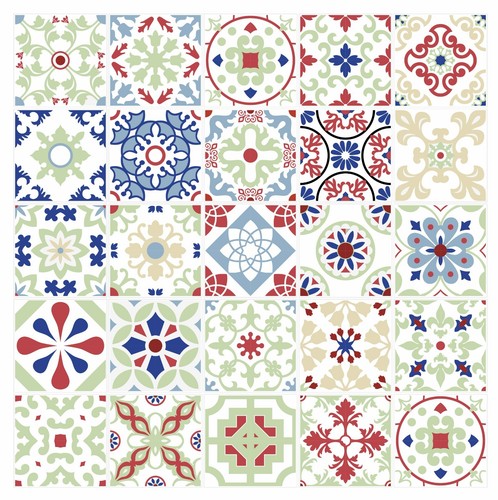 Tile stickers mosaic transfers - stickers,
