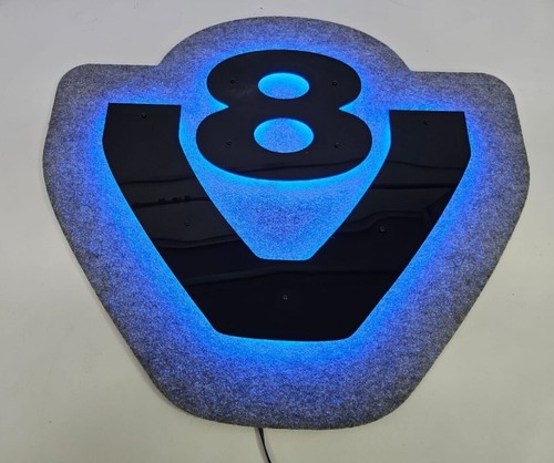 Scania custom neon led - scania,