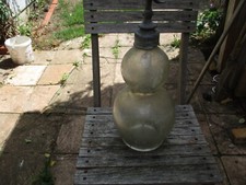 Antique French Double Bottle or "Gourd’ Soda Syphon for renovation
