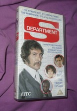 Department S VHS video tape Six Days Trojan Tanker Peter Wyngarde