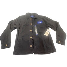 Ford Motors Mens Black Canvas