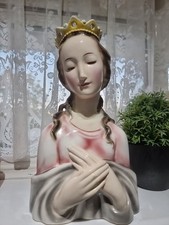 Original Goldscheider Austria ,rare 1930s LargeFine China Madonna figurine.