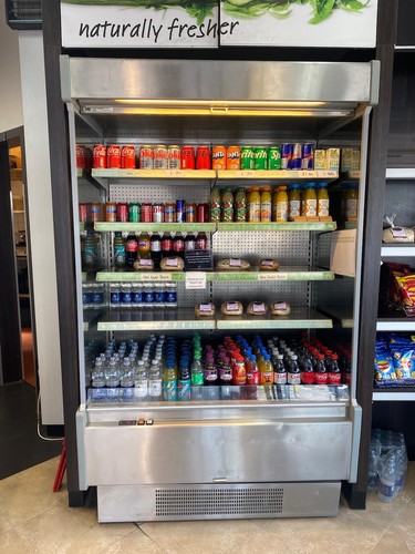 Premium commercial open front - open,
