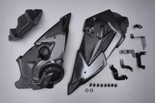 Carbon fiber belly pan - carbon,