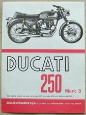 DUCATI 250 Mark 3 MOTORCYCLE