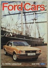 FORD CAR RANGE Sales Brochure