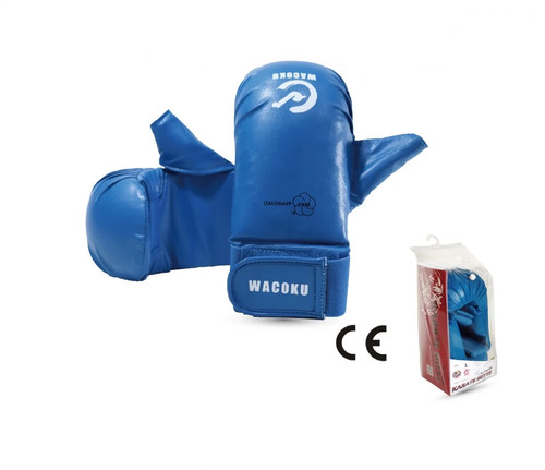 Blue karate gloves wacoku - wacoku,