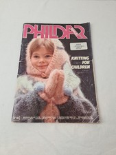 Phildar French Vintage Baby Pattern Book No. 101 Knitting For Children