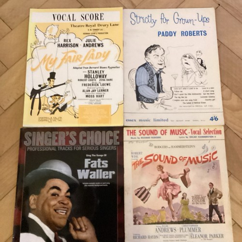 Four piano books musicals - four, books,
