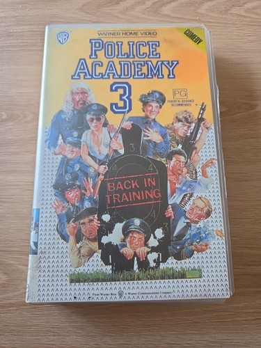 Police academy vhs - 3, video