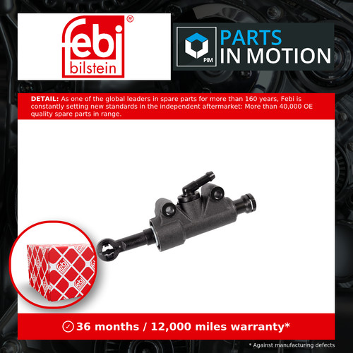 Clutch master cylinder fits - master,