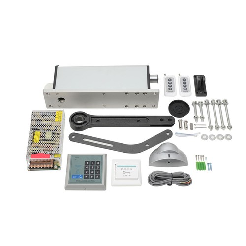 Automatic door opener kit with - door,