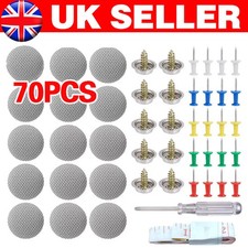 70Pcs Car Roof Lining Liner Repair Kit Fix Sagging Headliner Pins Buckle Rivet R