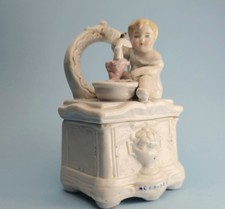 Antique lided Staffordshire