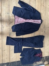 Holland & Sherry Savile Row London Men's 3 Piece  Suit Size 42r