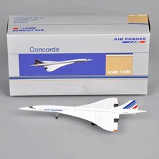 1:400 Scale Airplanes France 1976-2003 White Mini Diecast Metal Aircraft Model G