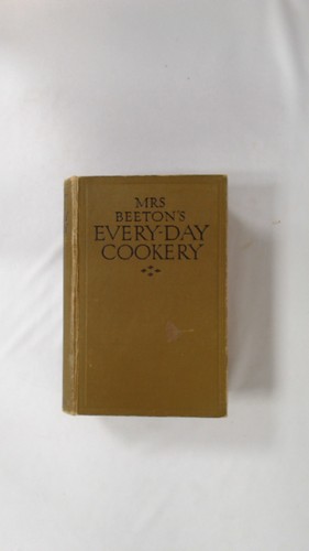 Mrs beetons everyday - mrs, cookery