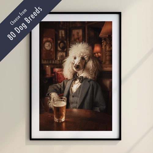 Funny dog drinking - dog, the