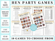 Funny Hen Party Games,  Rude