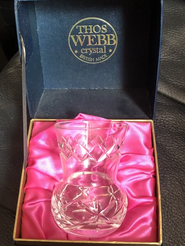 Thomas webb posy vase - thomas,