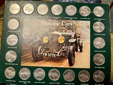 HISTORIC CARS COIN COLLECTION