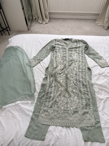 Memsaab green pastel - , asian