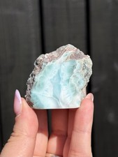 Larimar Half Polished Freeform