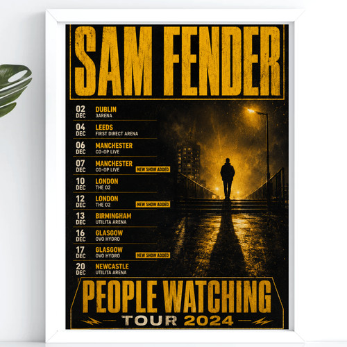 Sam fender music - poster, print