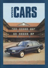 CAR BROCHURE: NISSAN CARS RANGE - JUNE 1988 (INCLUDES SILVIA/300ZX)