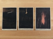 1916 WW1 ZEPPELIN ATTACK POSTCARDS-BRITISH DEFENDERS DESTROY GERMAN ZEPPELIN