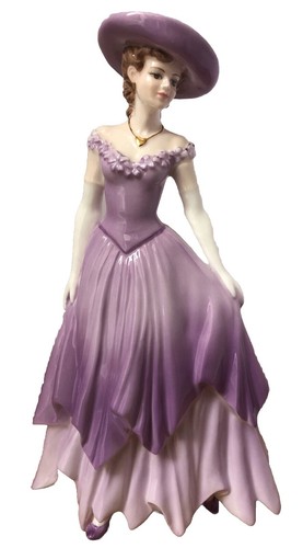 Coalport figurine ladies - ladies, of