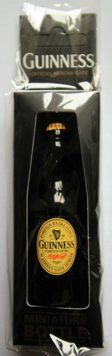 Miniature guinness beer bottle - guinness,