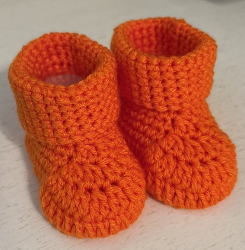 Handmade orange crochet - handmade,