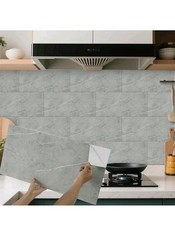 40pcs Grey Marble Tile