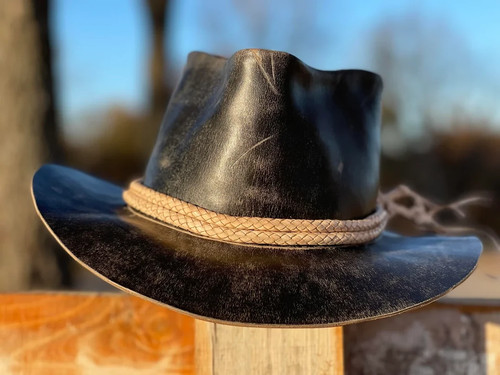 Men genuine leather cowboy - men's,