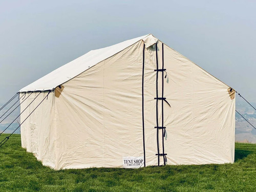 Canvas wall tent 12 - canvas, 10'